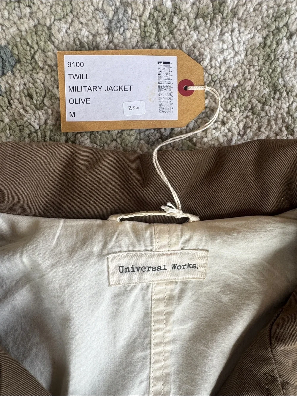 Universal Works Twill Military Jacket Olive M